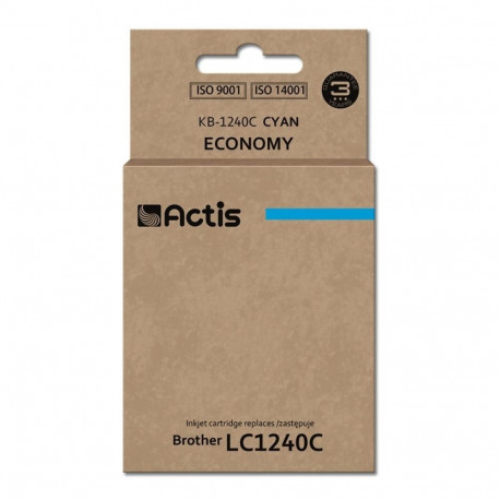 Ink Cartridge - Actis KB-1240C Compatible for Brother LC1240C Cyan