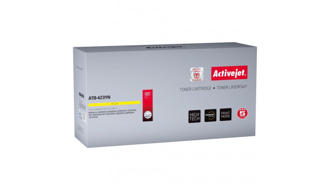 Toner Cartridge - Activejet ATB-423YN Compatible for Brother TN-423Y Yellow