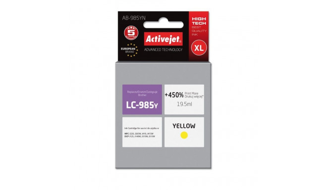 Ink Cartridge - Brother Lc985y, Yellow