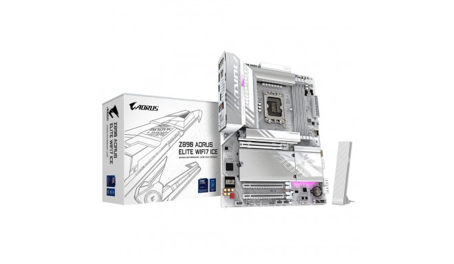 Motherboard - Gigabyte Z890 A ELITE WF7 ICE LGA 1851 DDR5 256GB Wi-Fi 7