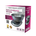 Kitchen Scale - Esperanza Eks008 Electronic With A Bowl, Gray