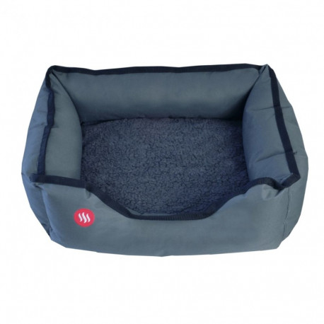 Heating Pet Bed - Glovii GPETH for Dogs and Cats Grey