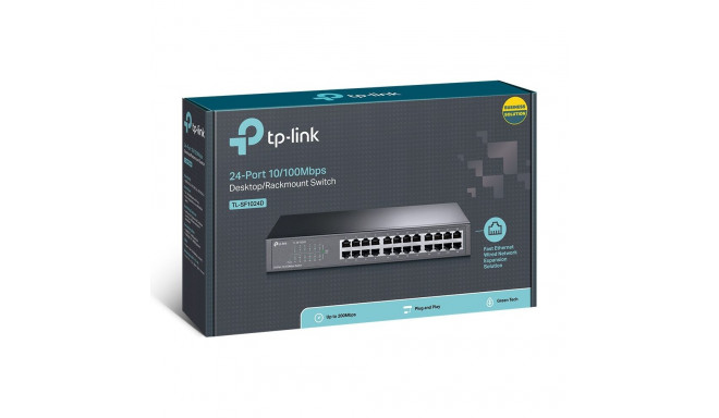 Network Switch - TP-Link TL-SF1024D Unmanaged Fast Ethernet (10/100) Gray