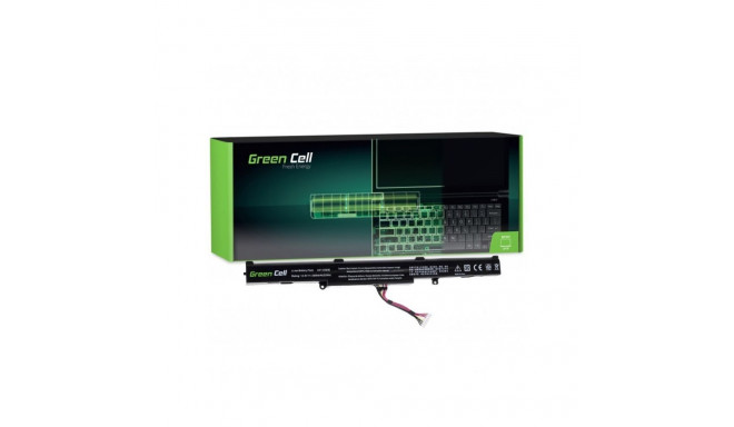 Battery - Green Cell As77 Notebook Spare Part, Black