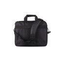 Briefcase - Addison 309014 14.1" Nylon 3 Compartments Black