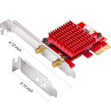 Network Card - Cudy WE3000S WLAN/Bluetooth 2400 Mbit/s PCIe