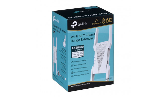 Networking Equipment - TP-Link RE815XE Tri-Band Wi-Fi Range Extender 2402 Mbit/s