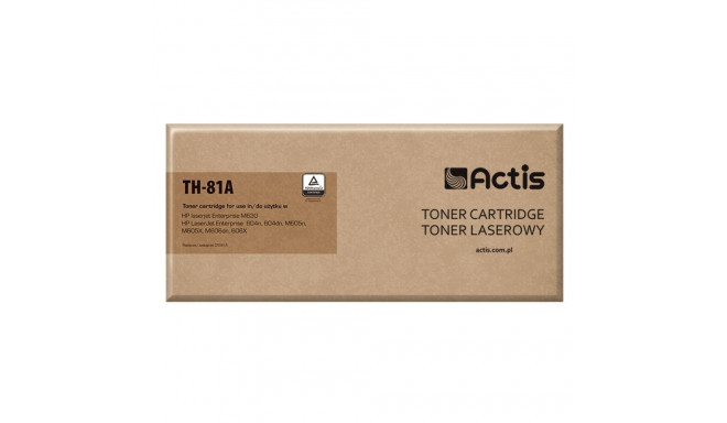 Toner Cartridge - Actis TH-81A, Black