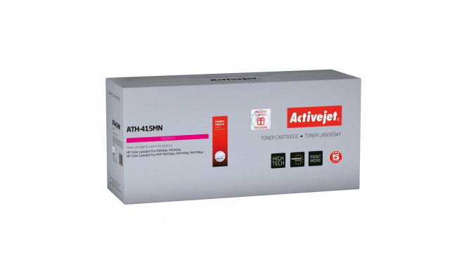 Toner Cartridge - Activejet Ath-415mn Red 2100 Pages