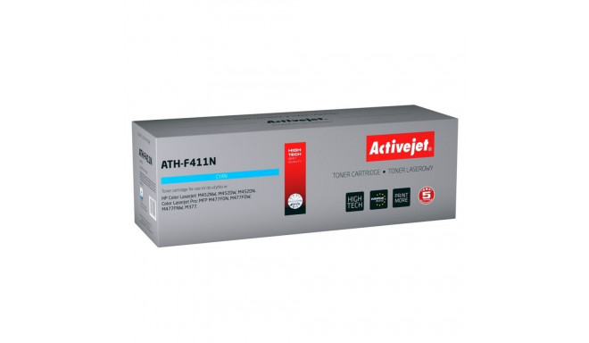 Toner - Activejet ATH-F411N Compatible With HP 410A Blue