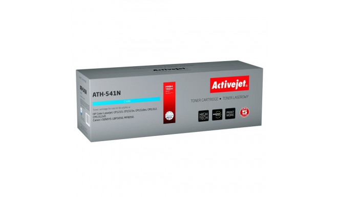 Toner Cartridge - Activejet ATH-541N Compatible HP 125A Canon CRG-716C Cyan