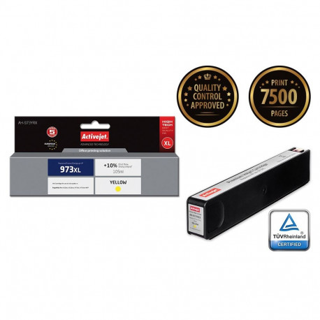 Printer Cartridge - Activejet Ah-973yrx, Yellow
