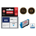 Ink Cartridge - Activejet AH-655CR Compatible for HP 655 Cyan