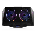 Cooling Pad - Modecom CF21 RGB Silent USB Adjustable Black