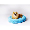 Pet Bed - GO GIFT Shaggy Blue L 66x66 cm