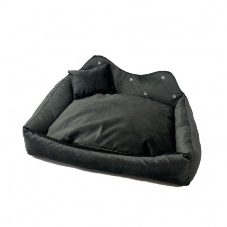 Pet Bed - Go Gift Prince Graphite Xxl 70x55x12cm
