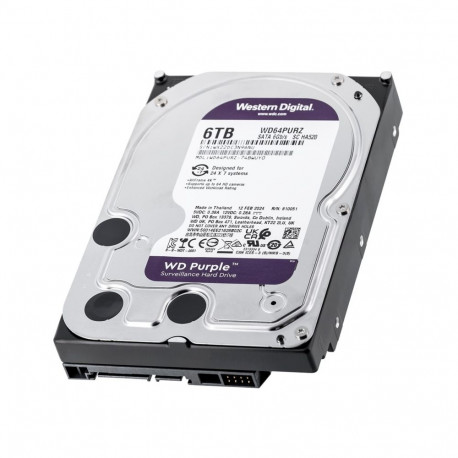 HDD - Western Digital WD64PURZ 6TB 5400RPM SATA III 3.5"