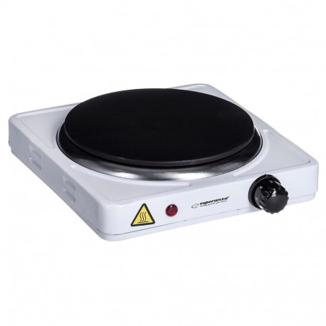 Electric Cooktop - Esperanza Ekh002w Hob, Black, White
