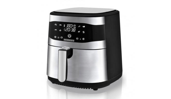 Hot Air Fryer - Heinrich's HFR 8205 8L 1800W Black and Silver