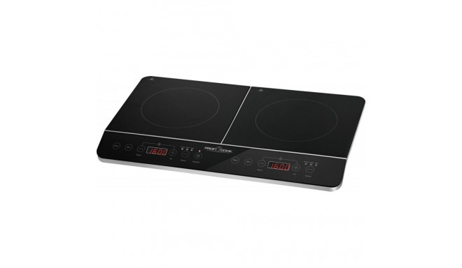 Induction Cooktop - Profi Pc-dki 1067 3500w 2 Zone Black