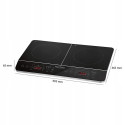 Induction Cooktop - Profi Pc-dki 1067 3500w 2 Zone Black