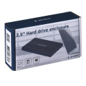 External Hard Drive Enclosure - Gembird Ee2-u2s-5, Black