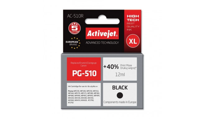 Ink Cartridge - Canon Ac-510r, Black