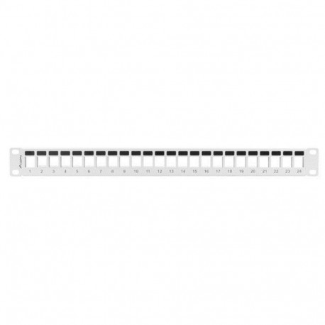 Patch Panel - Lanberg PPKS-1024-S 1U 24 Ports Grey