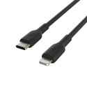 Lightning Cable - Belkin CAA003BT1MBK 1m USB-C to Lightning Black