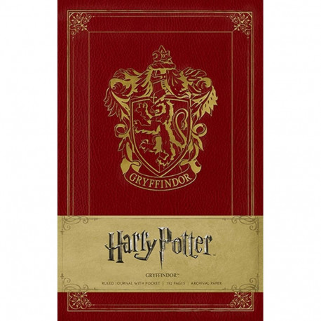 Hardcover Notebook - Harry Potter: Gryffindor Insight Editions