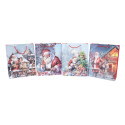 Gift bag SANTA M, 26x32x10cm, mix