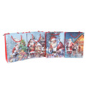 Gift bag SANTA S, 18x24x8,5cm, mix