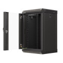 Szafa instalacyjna rack wisząca 10 cali 9U 300x300 czarna