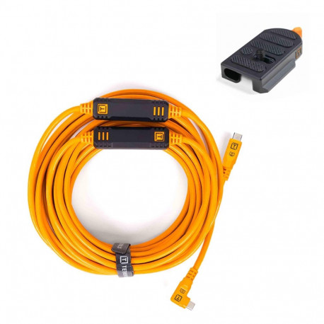TetherGuard & Cable Kit USB-C Right 9.4m | Orange