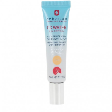 ERBORIAN CC WATER À LA CENTELLA ASIATICA gel refrescante matificante #dorado 15 ml