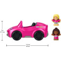 Barbie Little People auto + 2 nukku