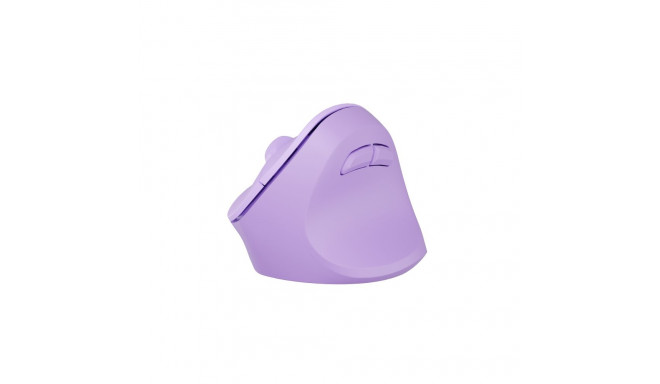 VERTICAL MOUSE NATEC CRAKE 2 WIRELESS 2400DPI BLUETOOTH 5.2 + 2.4GHZ PURE LAVENDER