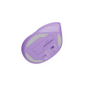 VERTICAL MOUSE NATEC CRAKE 2 WIRELESS 2400DPI BLUETOOTH 5.2 + 2.4GHZ PURE LAVENDER