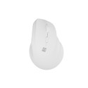 VERTICAL MOUSE NATEC CRAKE 2 WIRELESS 2400DPI BLUETOOTH 5.2 + 2.4GHZ WHITE