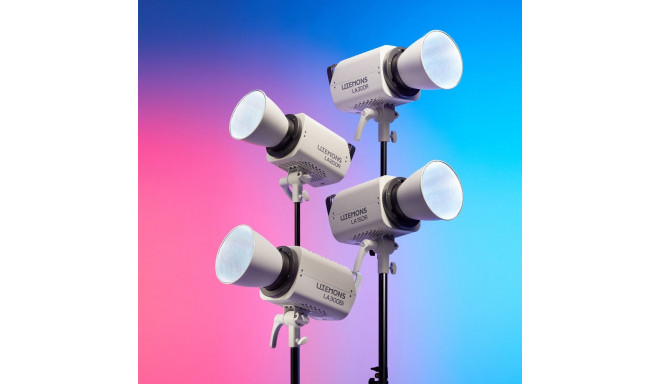Godox Litemons LA300Bi Bi color LED Video Light 3 light kit