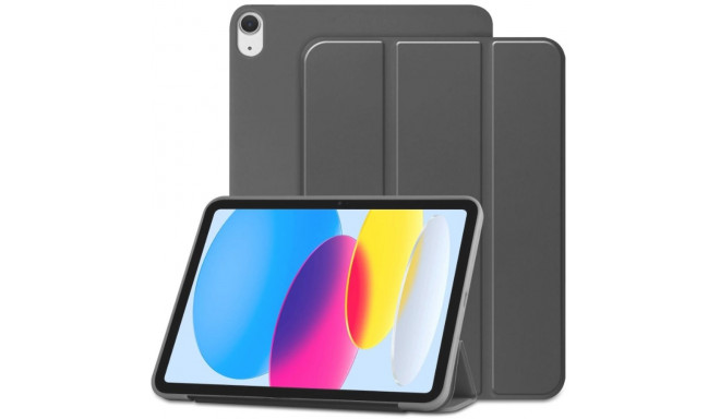 iLike Tri-Fold Eco-Leather Stand Case Apple iPad Pro 13'' (2024) 7th Gen Gray