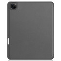 iLike Tri-Fold Eco-Leather Stand Case Apple iPad Pro 13'' (2024) 7th Gen Gray