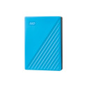 WD My Passport 6TB kaasaskantav kõvaketas USB3.0 ja USB2.0 ühilduv Sinine Jaemüük