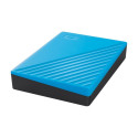 WD My Passport 6TB kaasaskantav kõvaketas USB3.0 ja USB2.0 ühilduv Sinine Jaemüük