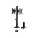 LOGILINK BP0109 Dual Monitor mount 17-32inch steel two-sided