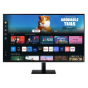 LCD Monitor|SAMSUNG|27"|TV Monitor/Smart|Panel VA|1920x1080|16:9|60Hz|Matte|4 ms|Speakers|Tilt|Colou