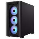 Case|ASUS|A23 PLUS|MidiTower|Case product features Transparent panel|MicroATX|MiniITX|Colour Black|A