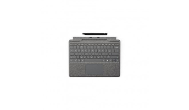 Microsoft Surface Pro Keyboard with Slim Pen for Business QWERTZ German Microsoft Cover port Platinu