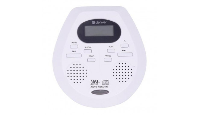 Denver DMP-395W Portable CD player White