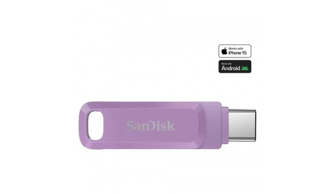SanDisk Ultra Dual Drive Go USB flash drive 512 GB USB Type-C 3.2 Gen 1 (3.1 Gen 1) Lavender